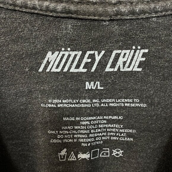 Mötley Crüe Bad Boys of Hollywood Graphic T-Shirt M/L - Picture 4 of 4